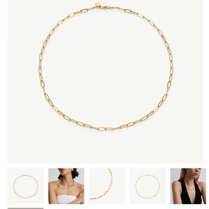 D.Louise Paper Clip Necklace